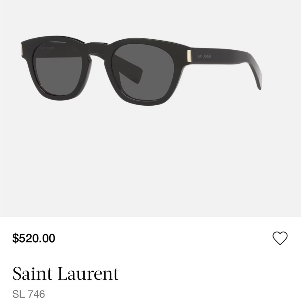 Saint Laurent Classic Black Sunglasses